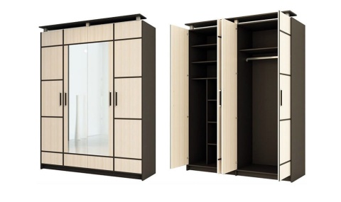 Шкаф Фудзи 4х створчатый