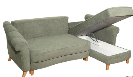 Угловой Ортопедический Диван Николь/Разные Цвета Ш-2430 х Г-1650 х В-930 мм