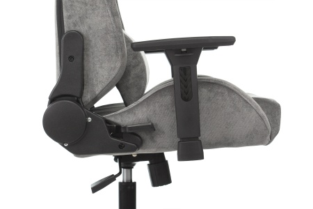 Кресло игровое Бюрократ Knight N1 серое